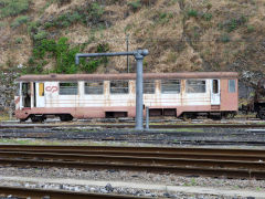 
Ex-Yugoslav railways unit '019710' at Regua station, April 2012